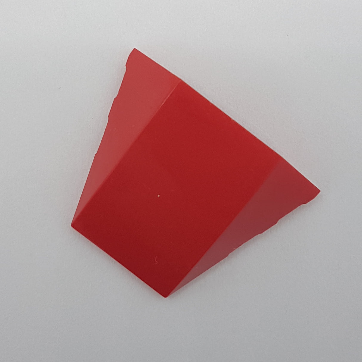 4x3 Keilstein ohne Noppen auf Oberseite red rot