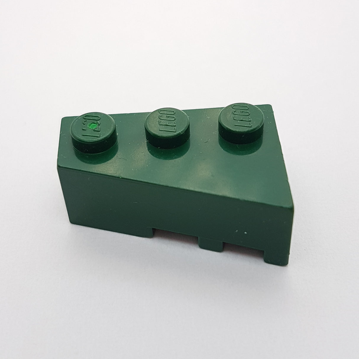 2x3 Dachstein / Keil links dunkelgrün