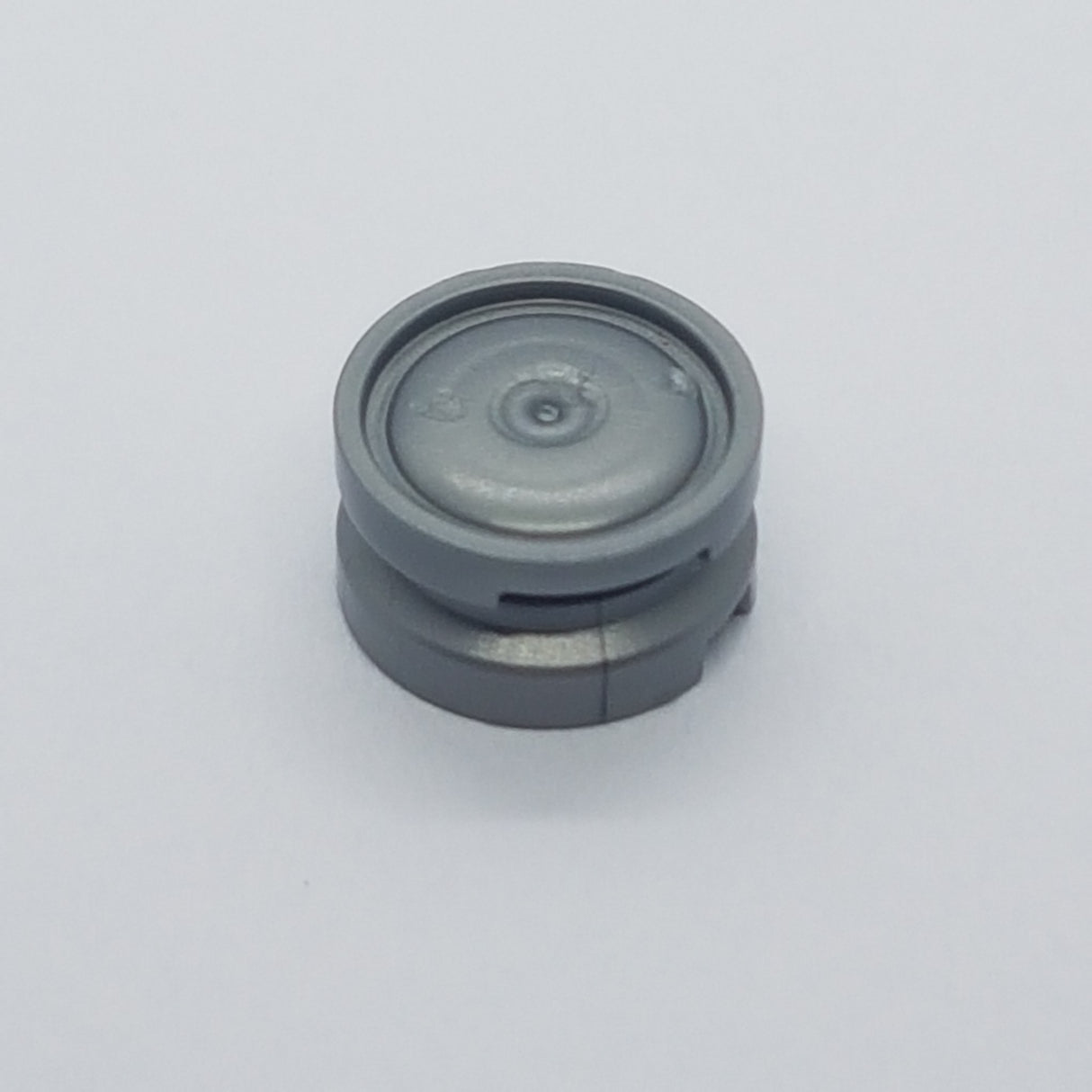 Felge 11x6mm mit glatter Nabenkappe pearlsilber flat silver