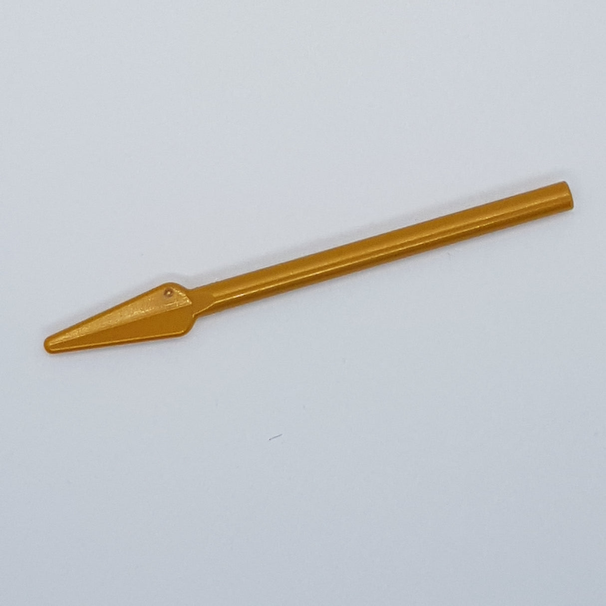 Waffe Speer Pike flaches Ende pearlgold pearl gold