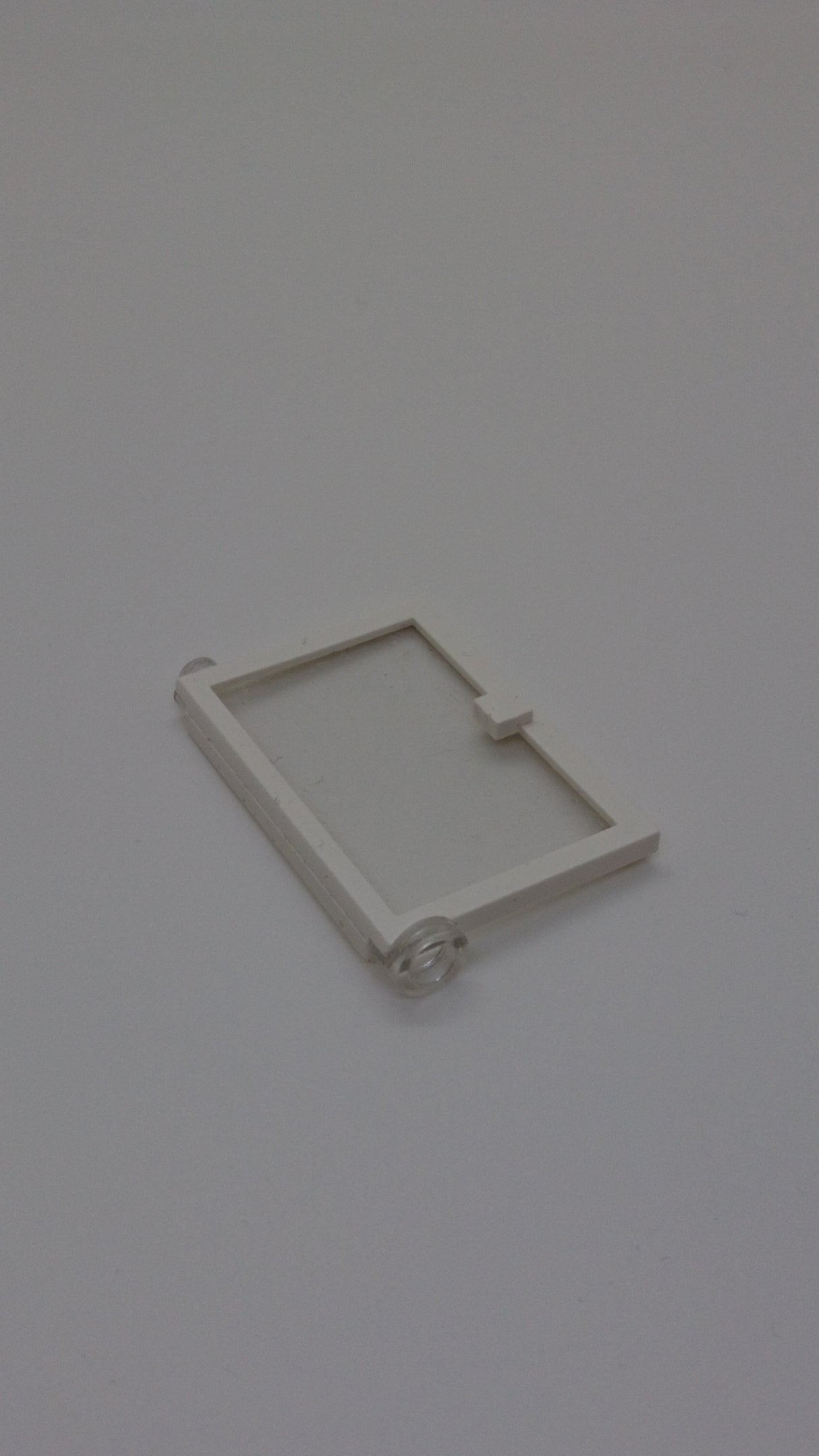 4x5 Shop-Tür links gebraucht weiß white