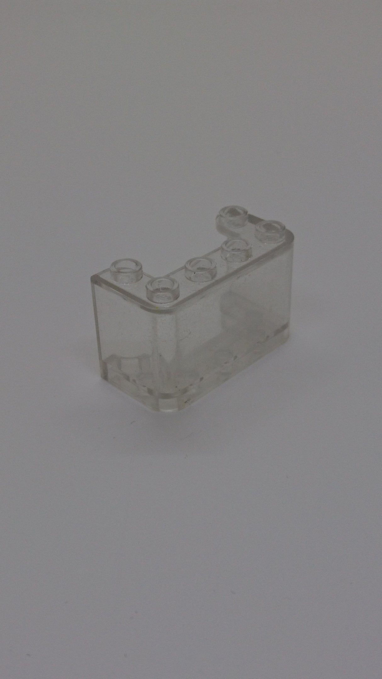 2x4x2 Windschutzscheibe vertikal transparent weiß trans clear