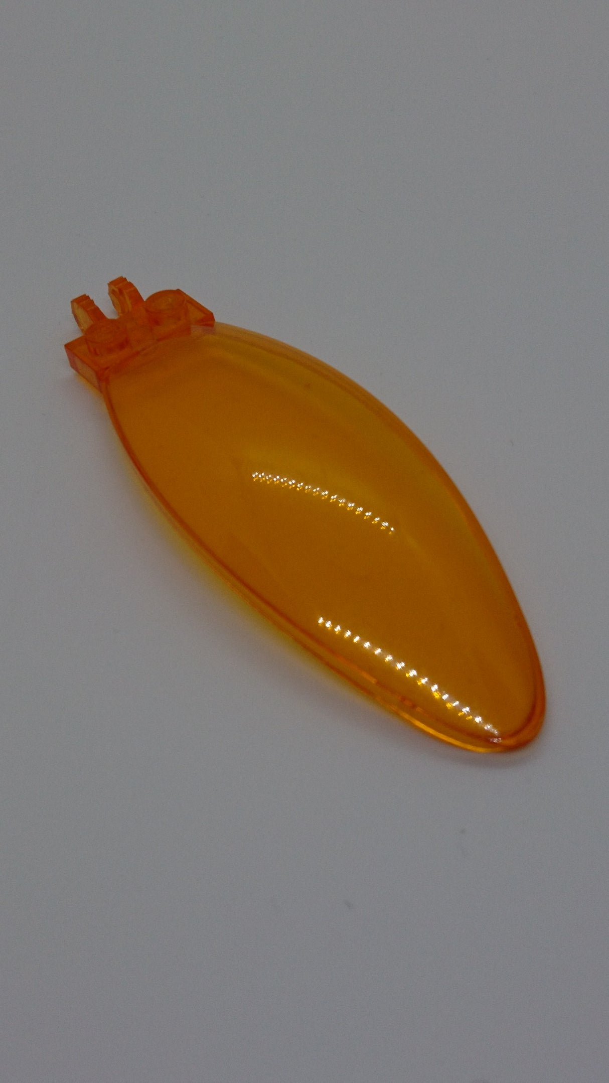 9x3x1 2/3 Windschutzscheibe / Cockpit transparent orange