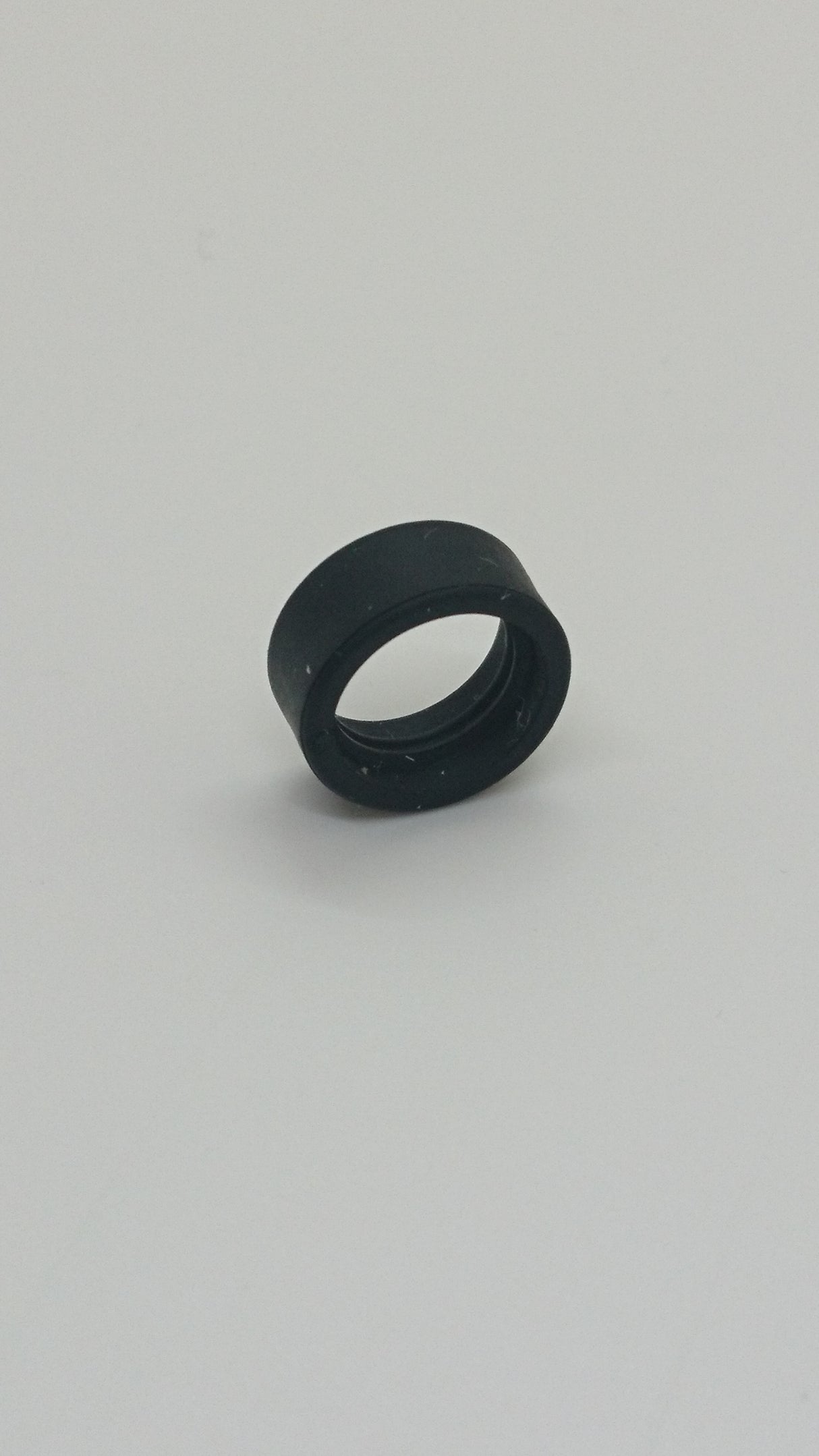 Reifen 14mm x 6mm solide glatt schwarz black