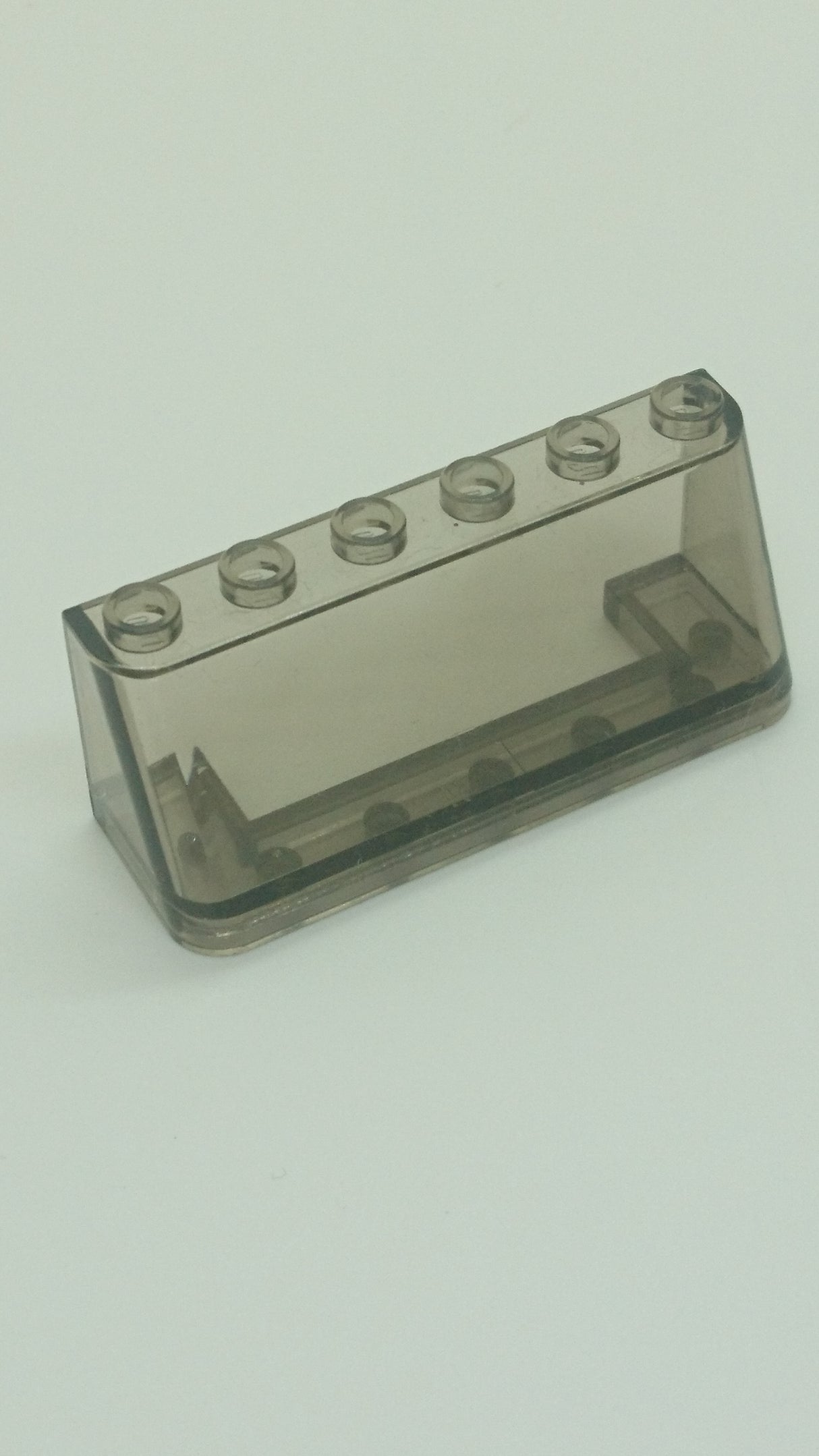 2x6x2 Windschutzscheibe transparent schwarz