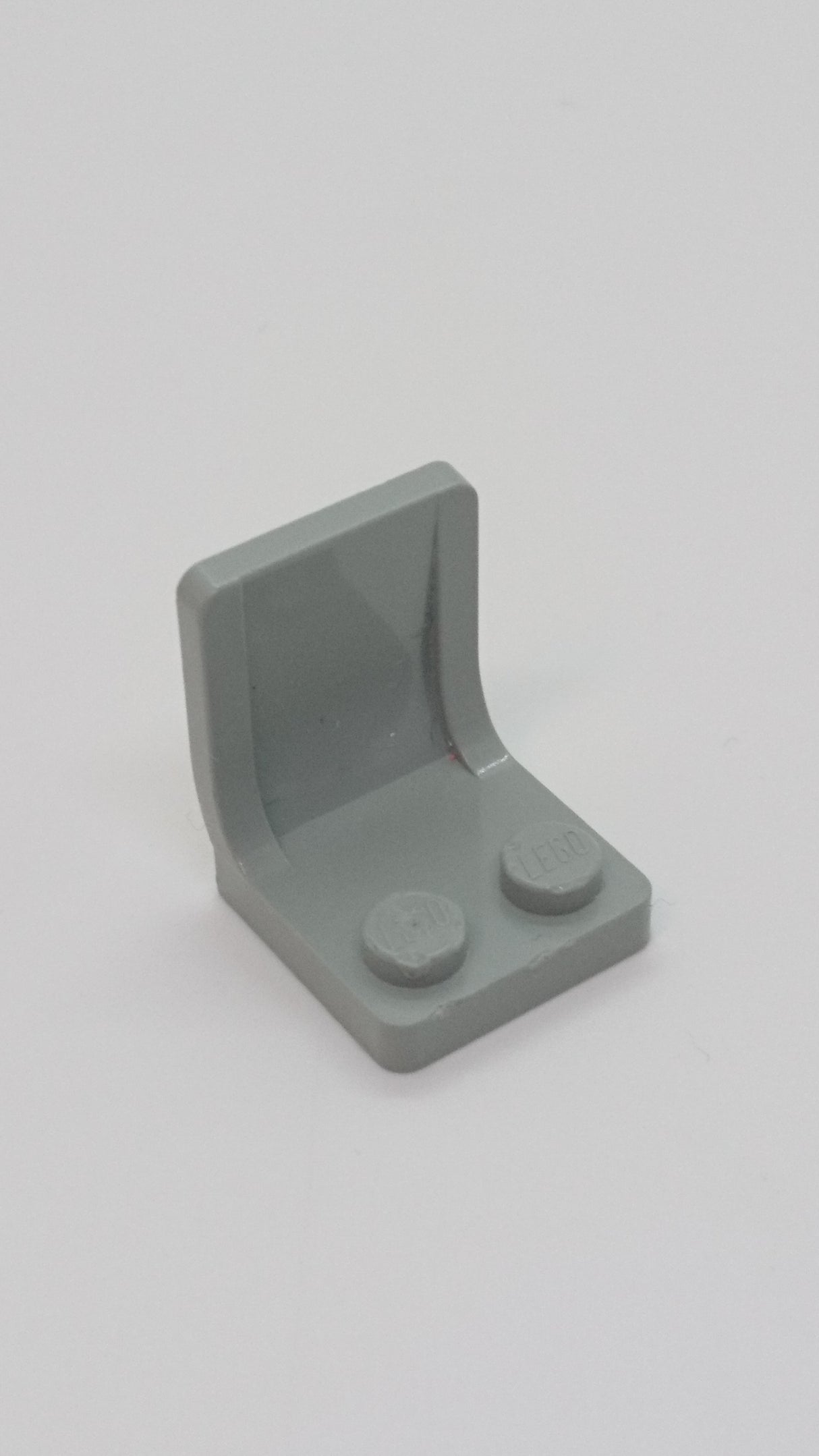 2x2x2 Minifigur Sitz althellgrau light gray