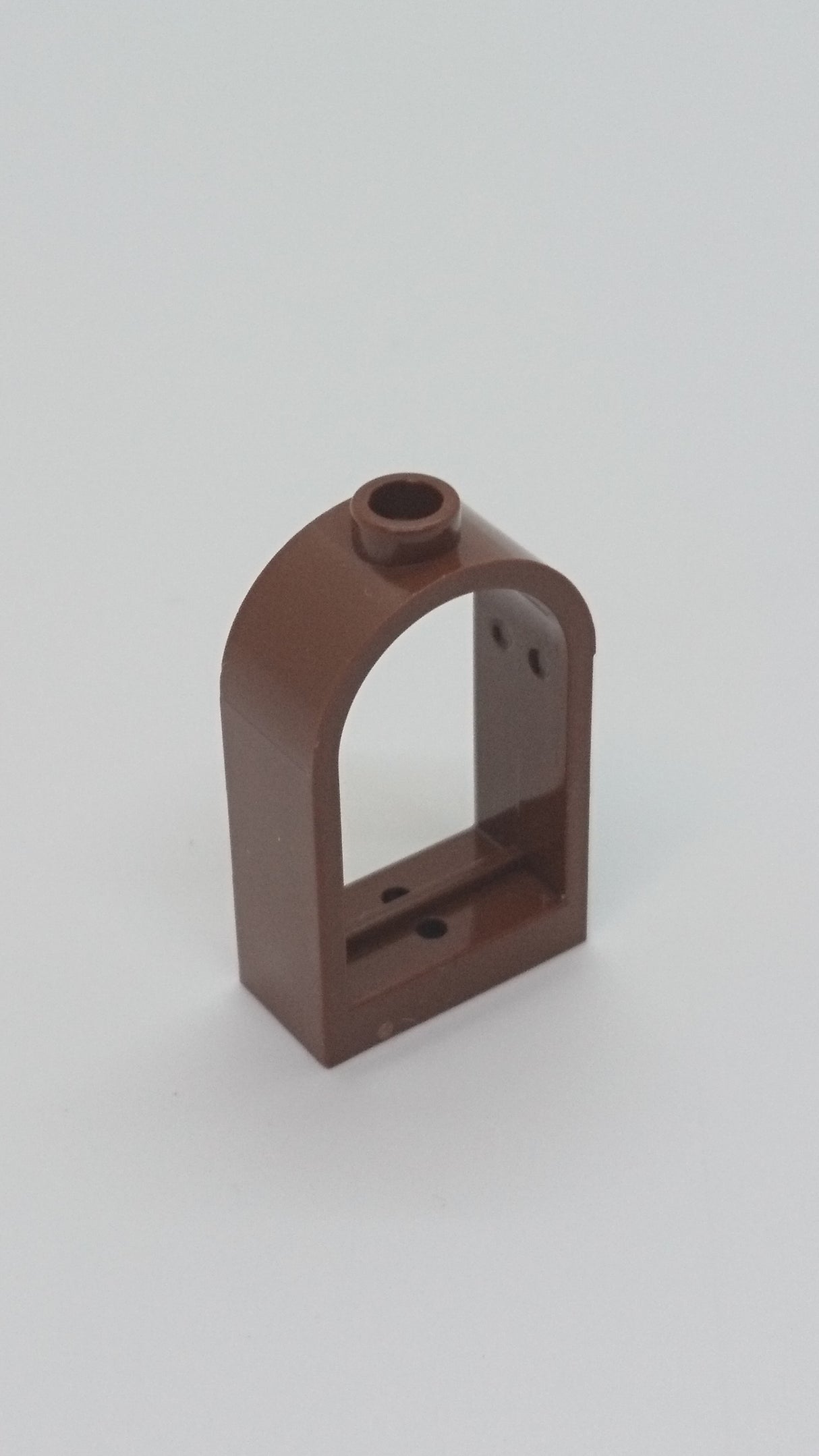 1x2x2 2/3 Fensterrahmen mit Bogen neubraun reddish brown