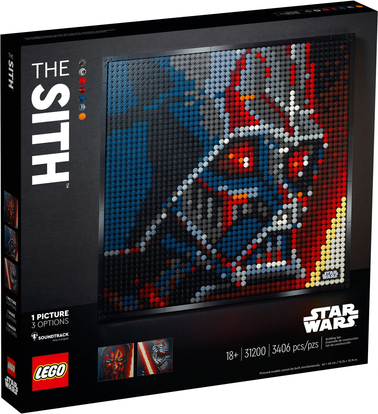 NEU LEGO® Art 31200 Star Wars™: Die Sith – Kunstbild