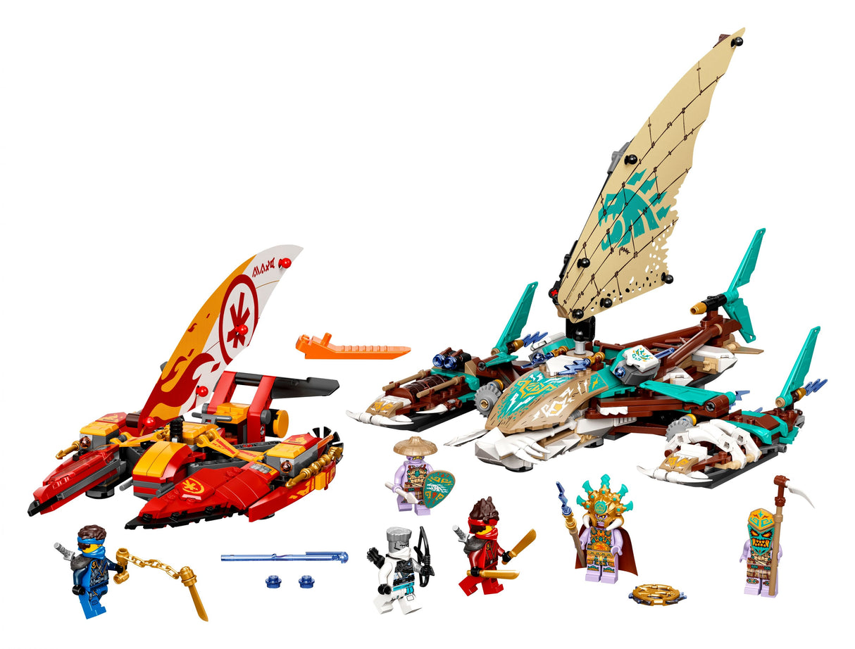 NEU LEGO® Ninjago 71748 Duell der Katamarane