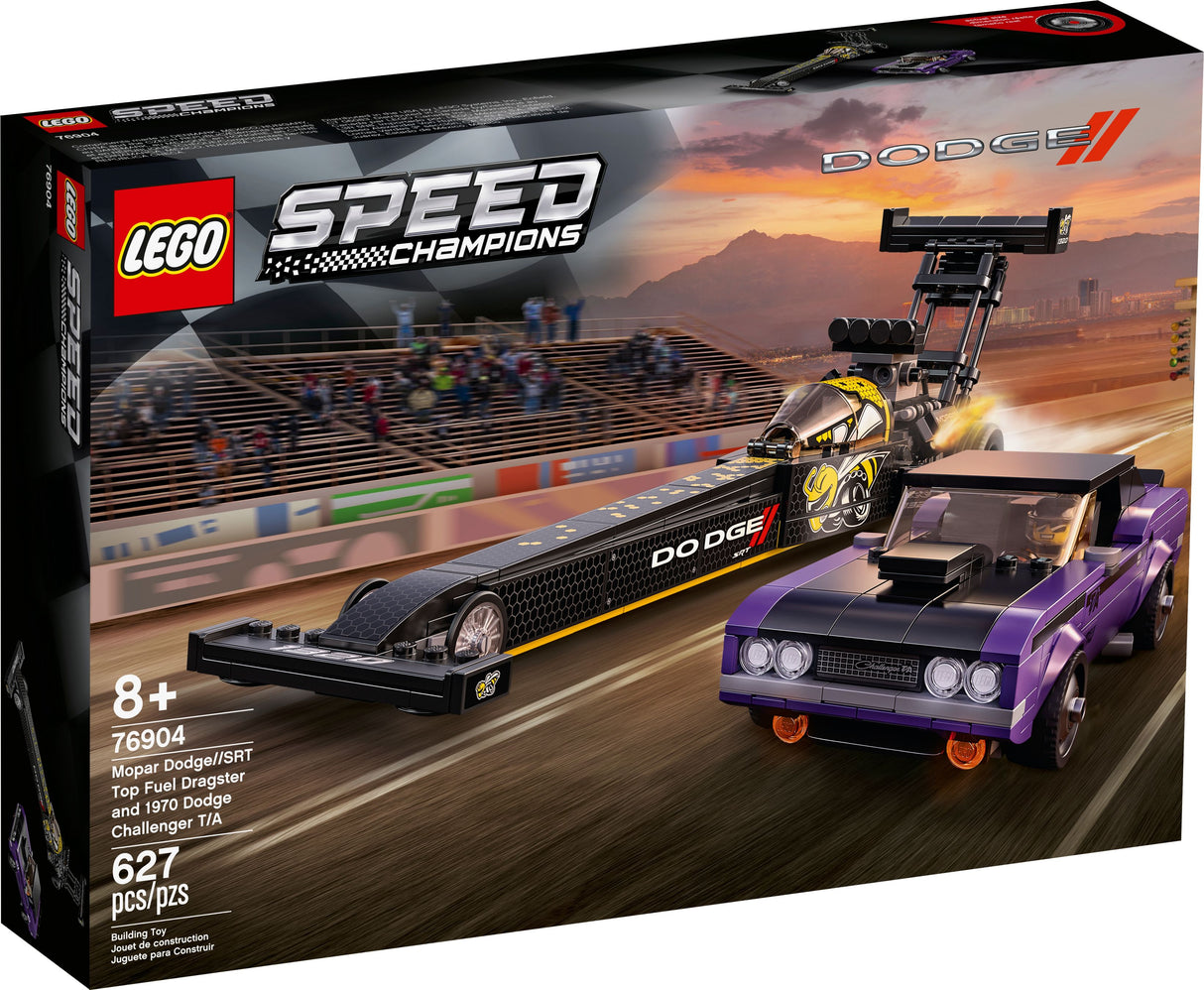 NEU LEGO® Speed Champions 76904 Mopar Dodge//SRT Dragster & 1970 Dodge Challenger