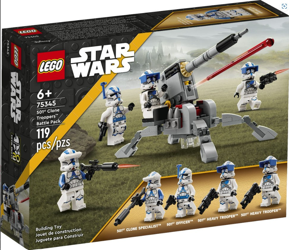 NEU LEGO® Star Wars 75345 501st Clone Troopers™ Battle Pack