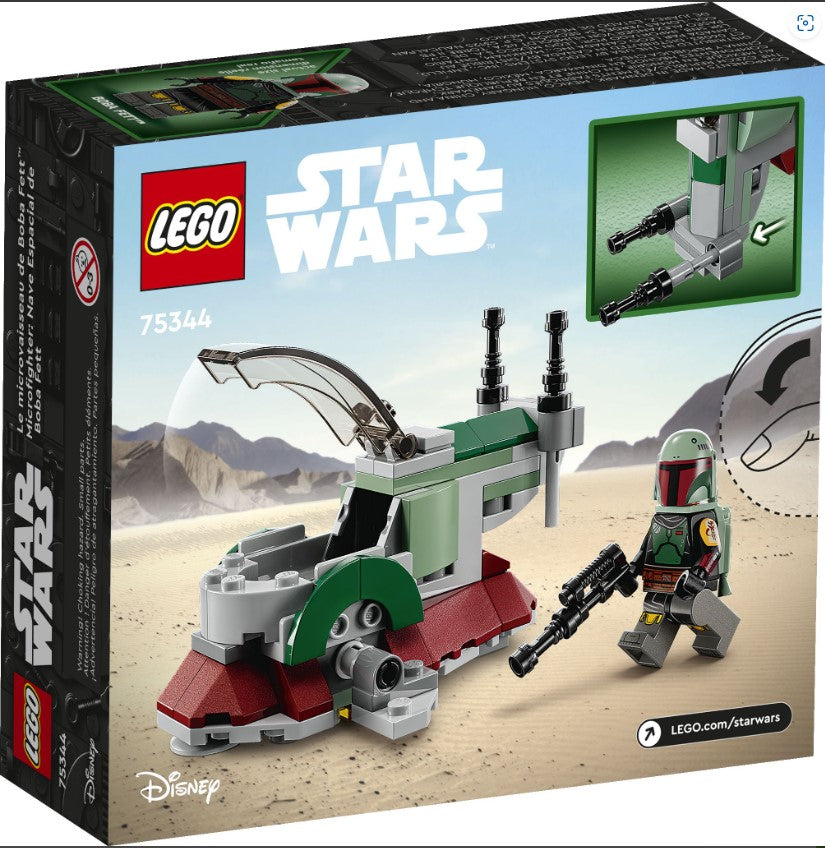 NEU LEGO® Star Wars 75344 Boba Fetts Starship™ – Microfighter