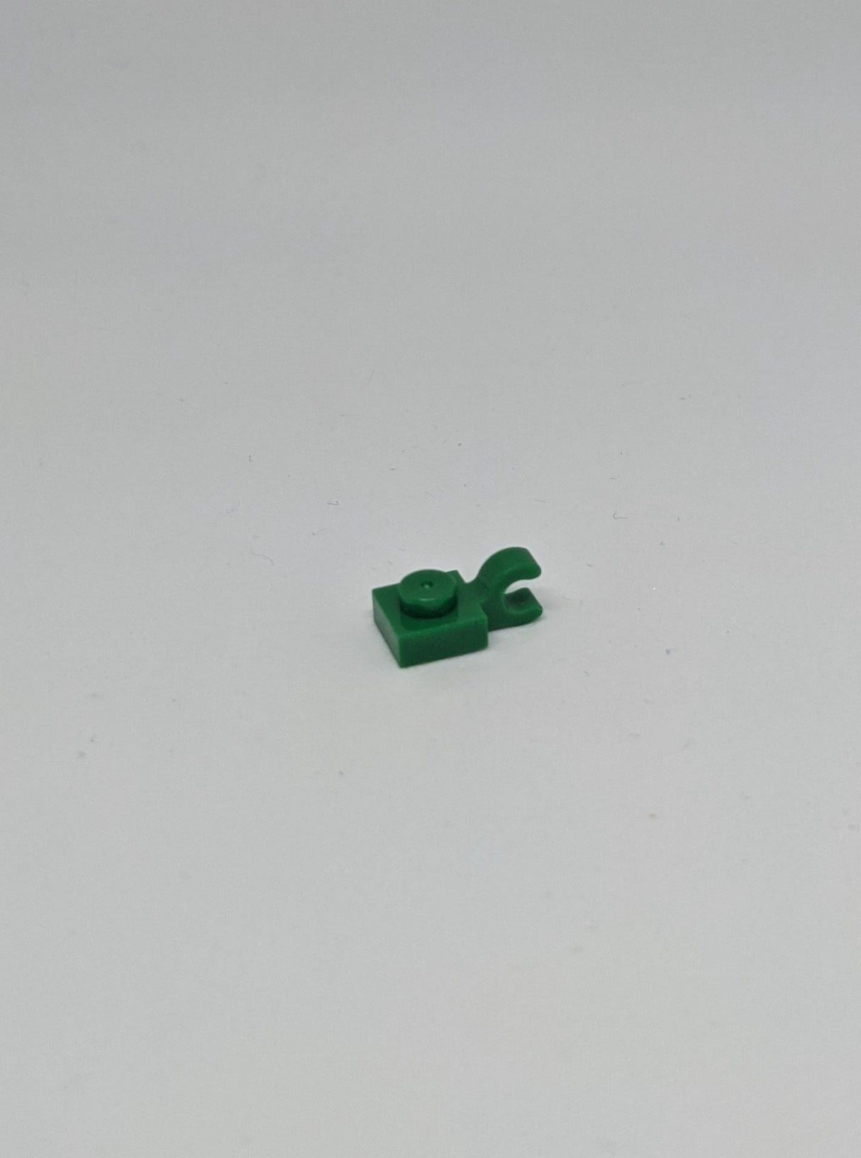 1x1 Platte mit Clip horizontal grün
