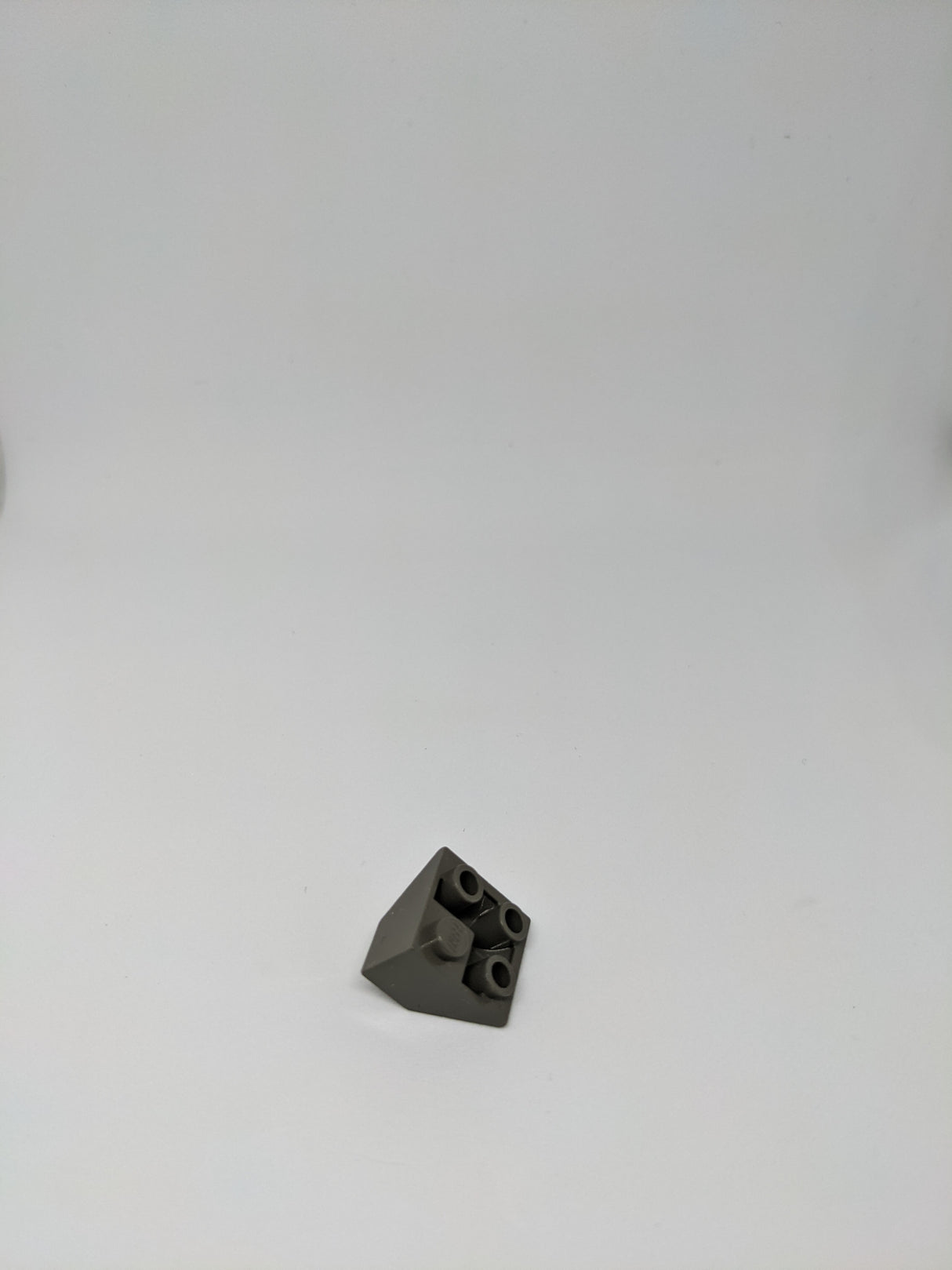 2x2 Invertstein Ecke 45° altdunkelgrau dark gray