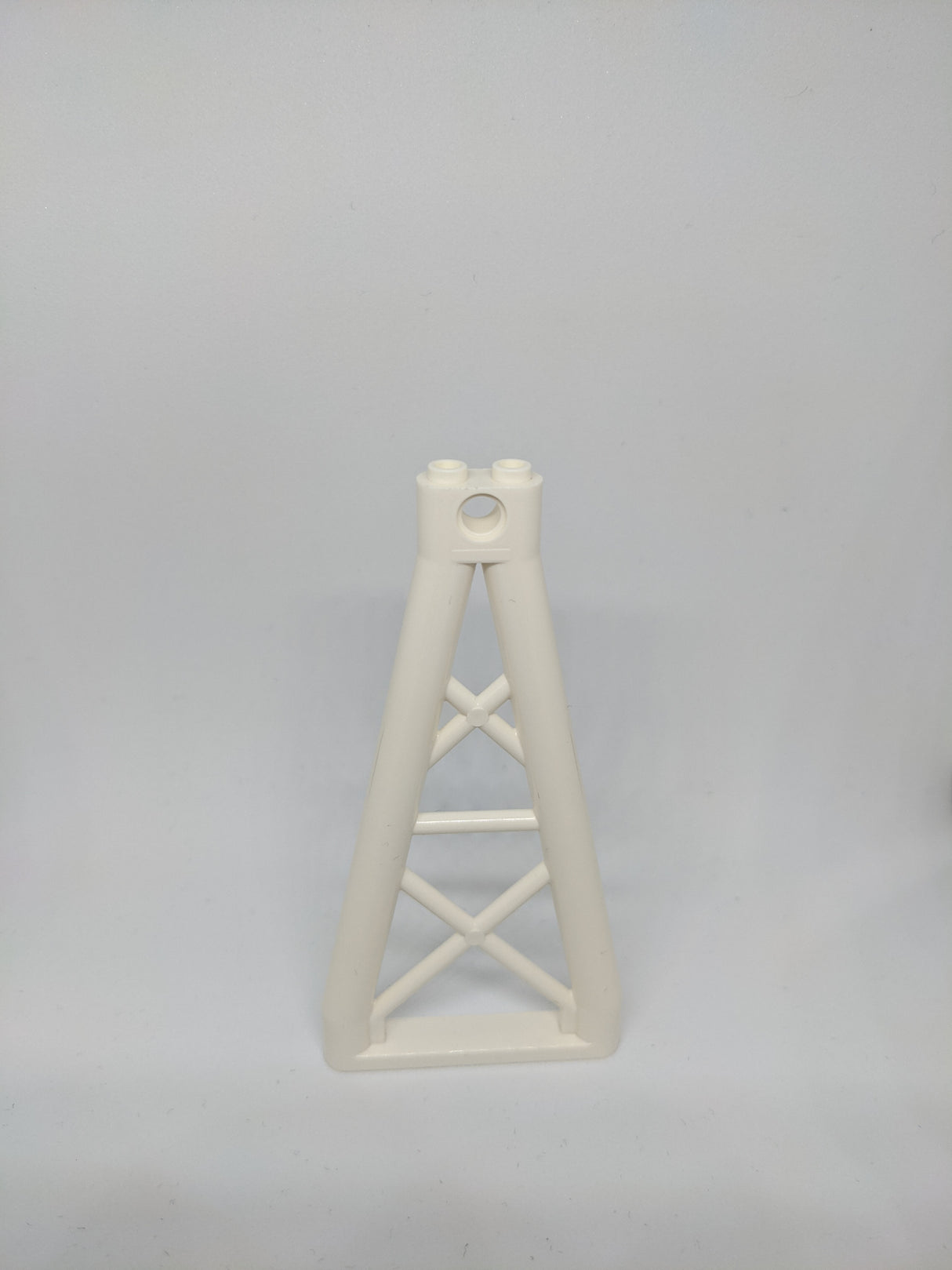 1x6x10 Stütze / Träger dreieckig weiß white