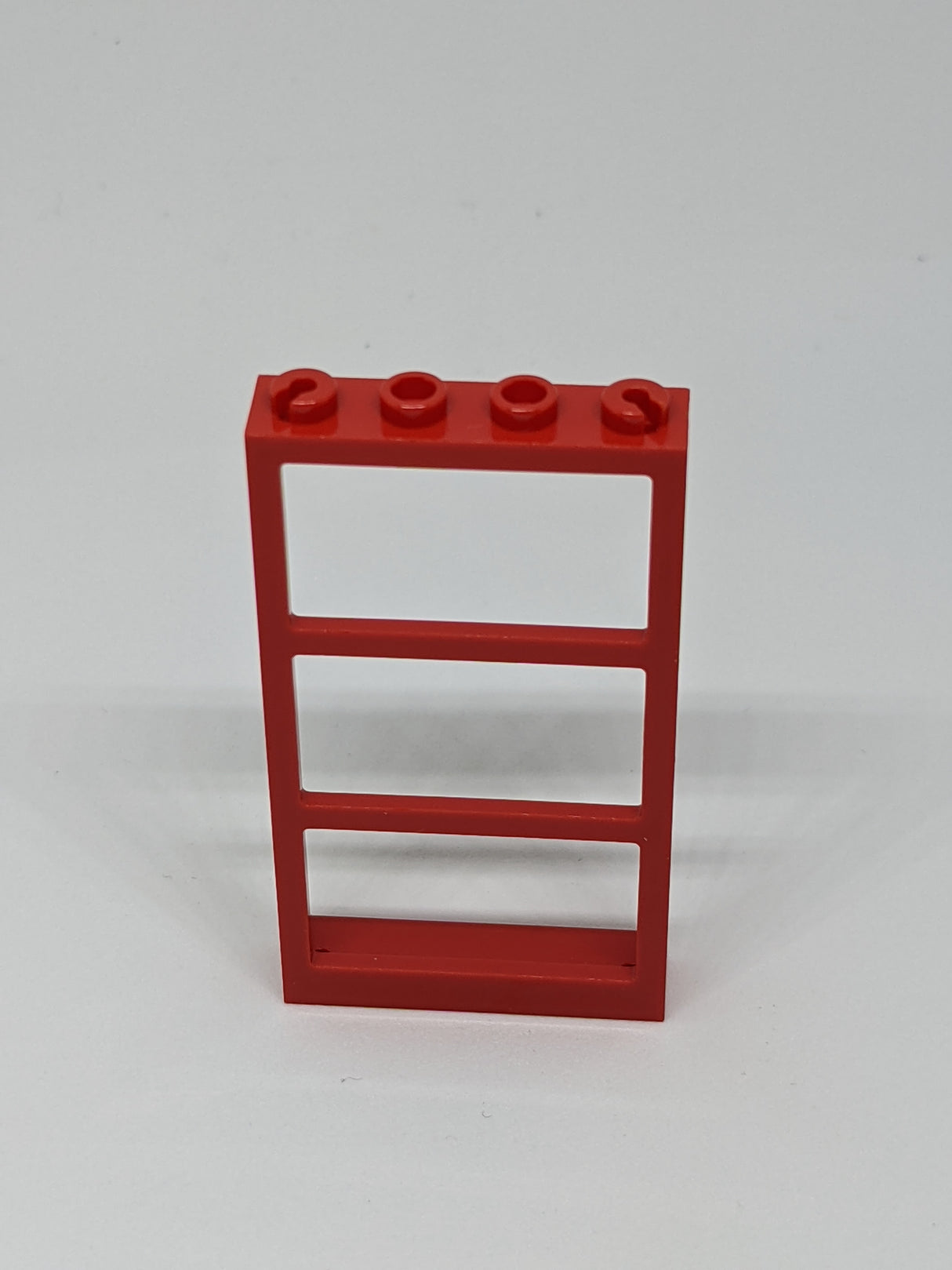 1x4x6 Fensterrahmen mit 3 Streben rot