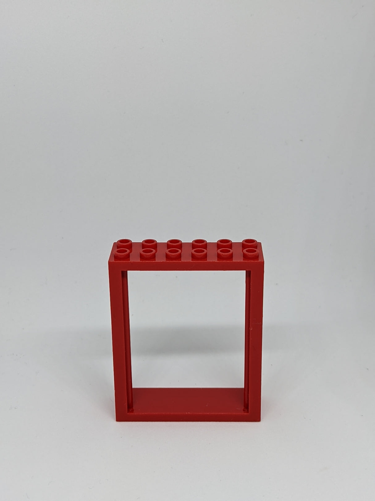 2x6x6 Türrahmen rot