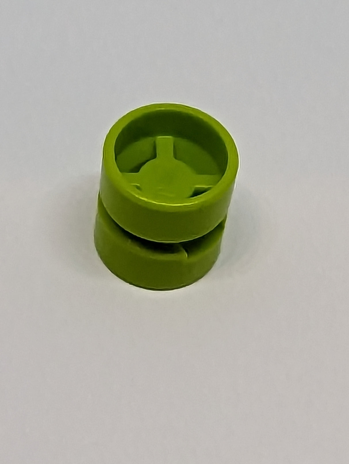 Felge Ø11 mit Loch als Ausschnitt (Typ 2) lindgrün lime