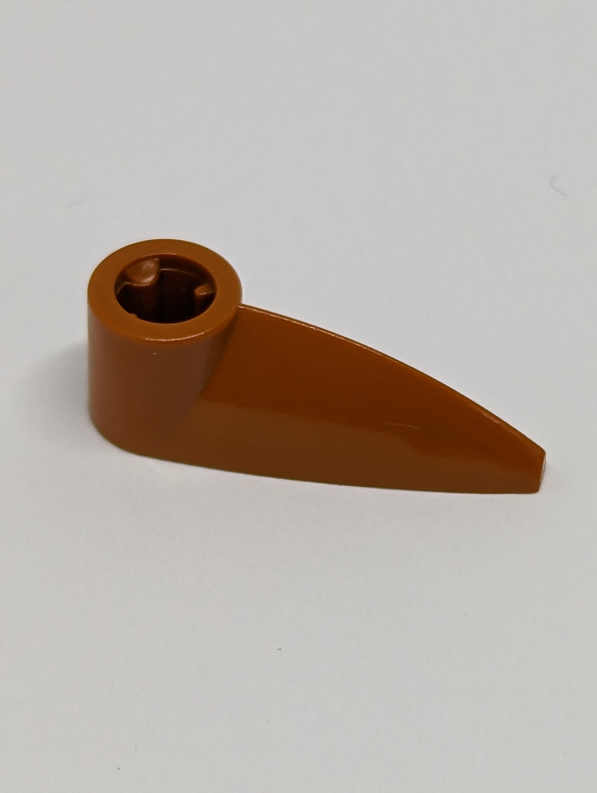 1x3 Bionicle Keil Zahn mit Achsenloch dunkelorange dark orange