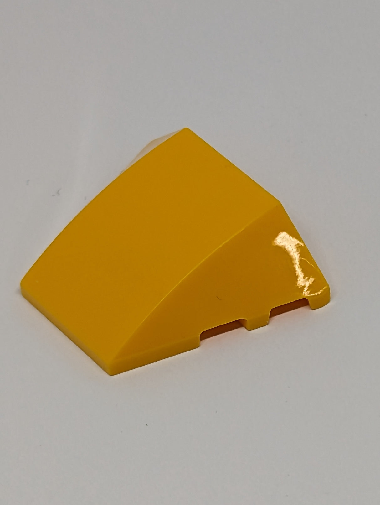 4x3 Keilstein ohne Noppen auf Oberseite hellorange bright light orange