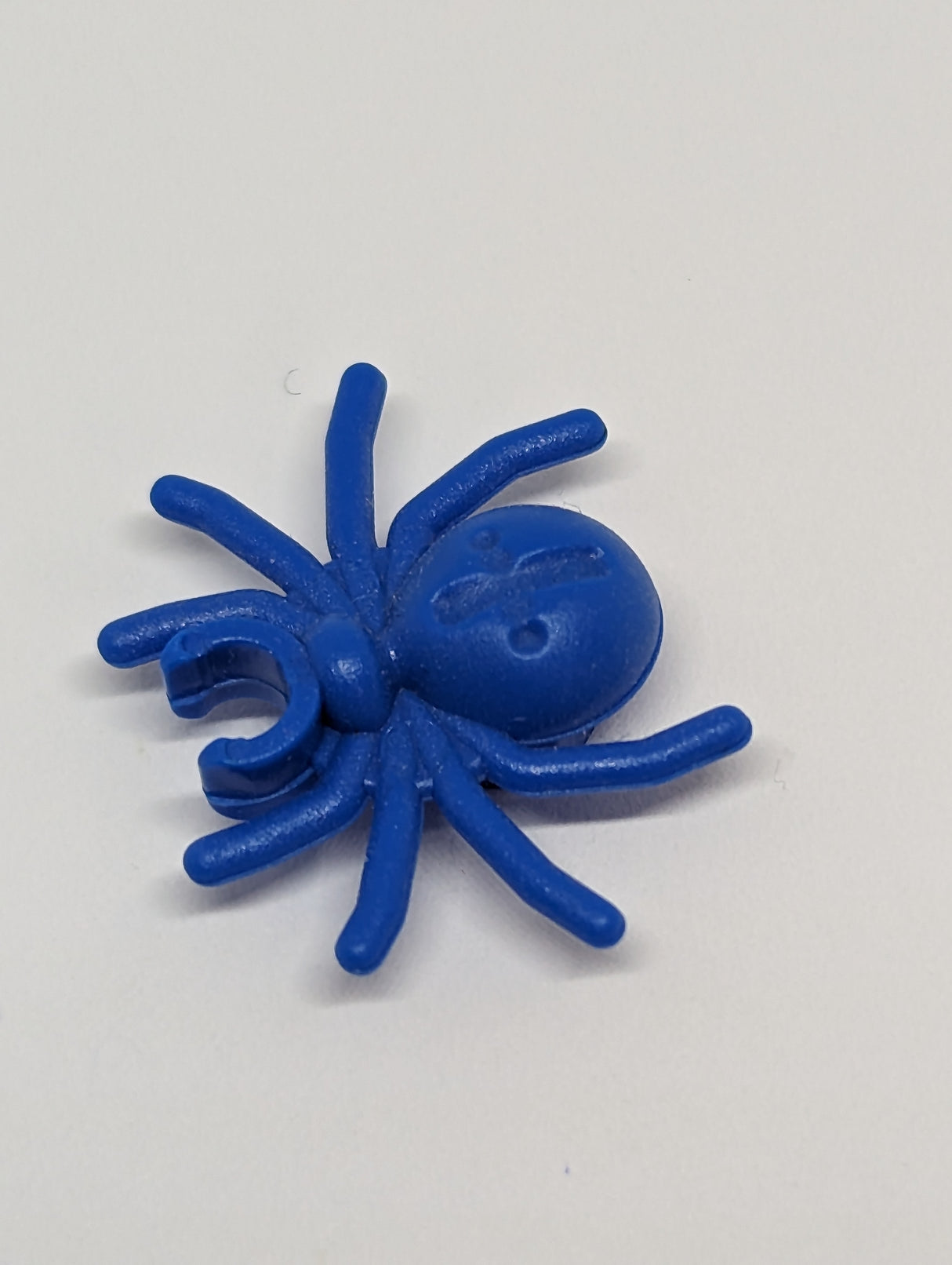 Tier Spinne mit Kreuz blau