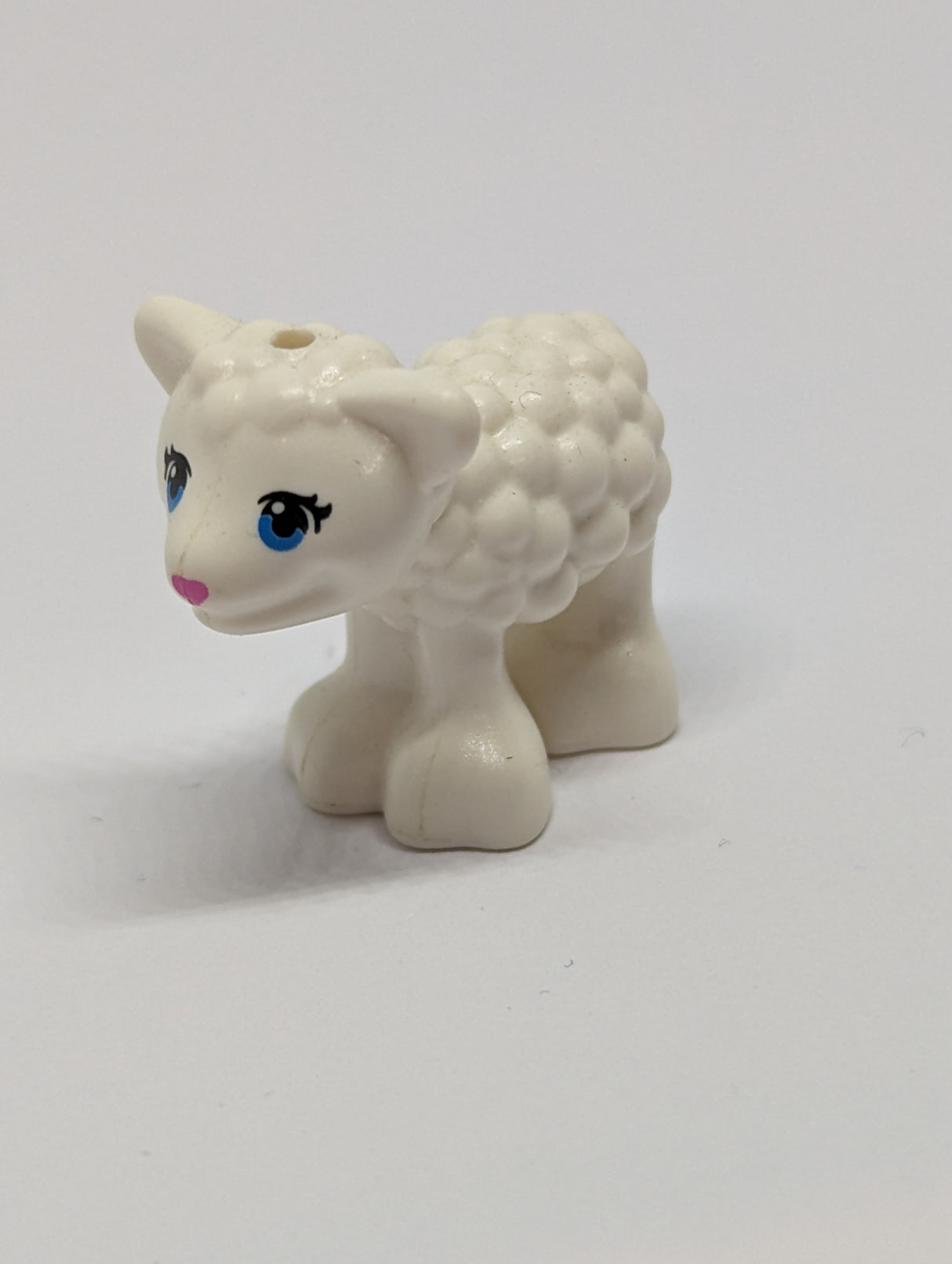 Lamm Friends mit Wimpern, stehend weiß white