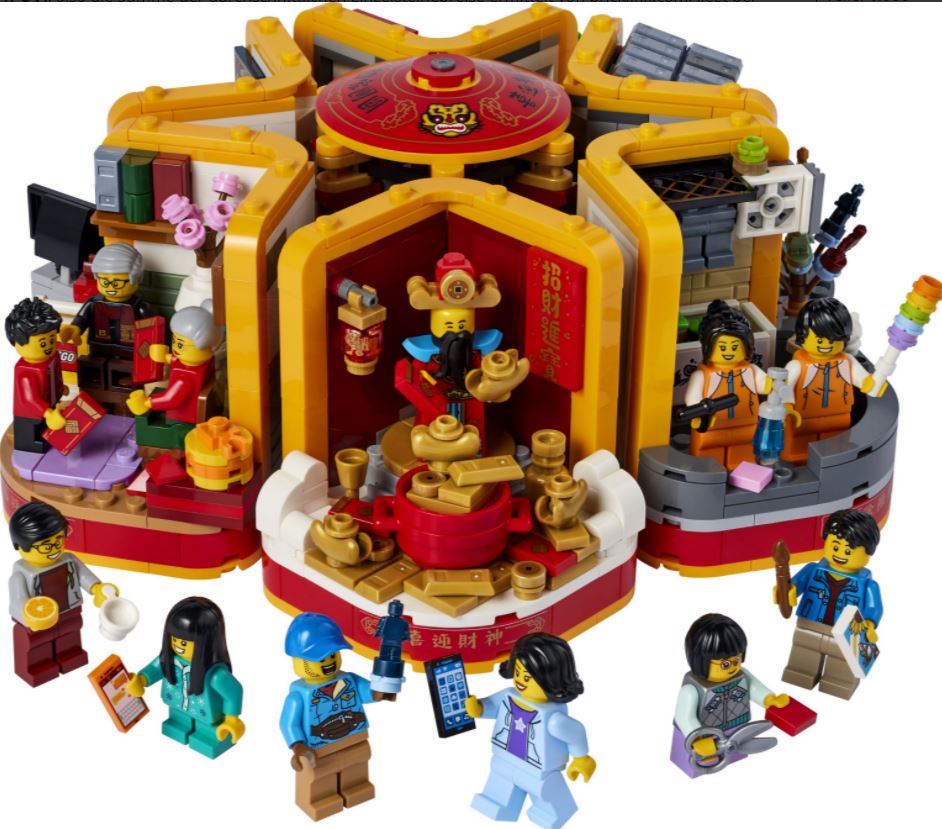 NEU LEGO® 80108 Mondneujahrstraditionen