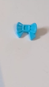 Haarschmuck von Friends Accessories: Schleife mit kleiner Nadel azur (medium)