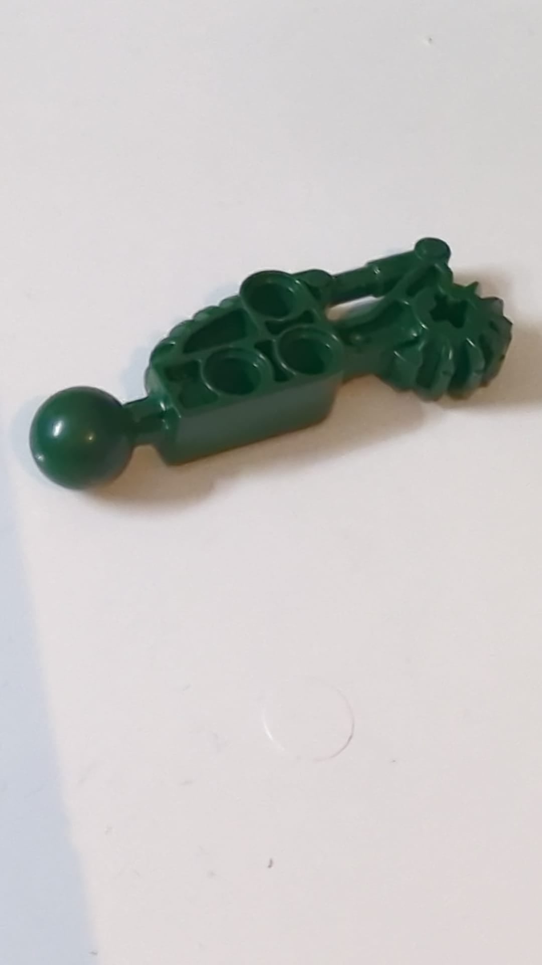 Bionicle Toa Hordika Arm Unterteil mit Kugelgelenk dunkelgrün