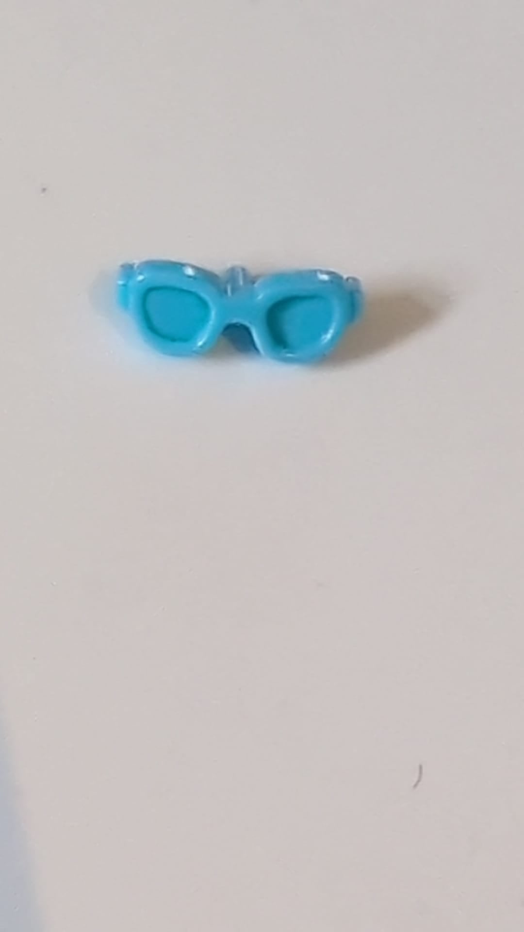 Friends Accessoires Brille, ovale Form mit kleinem Stift azur (medium)