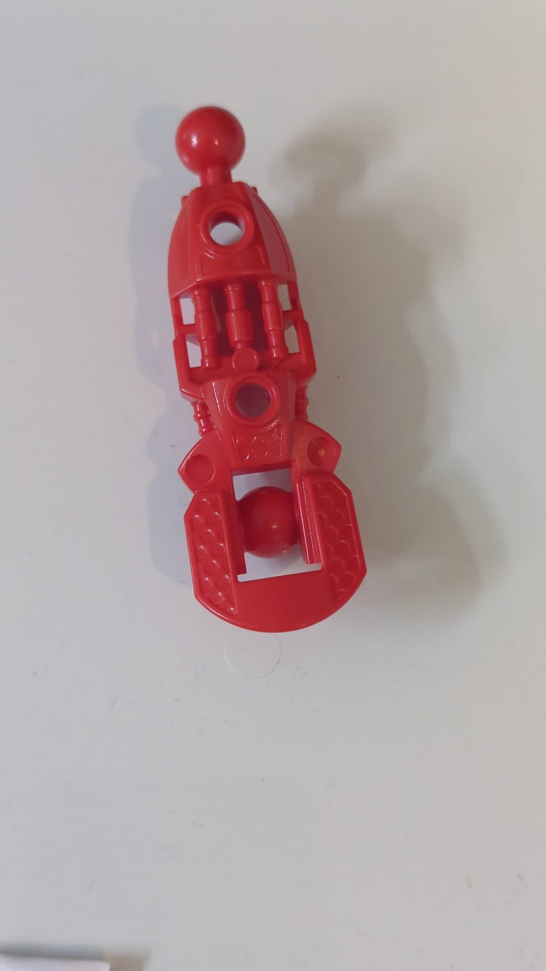 Bionicle Toa Inika Unterschenkel rot