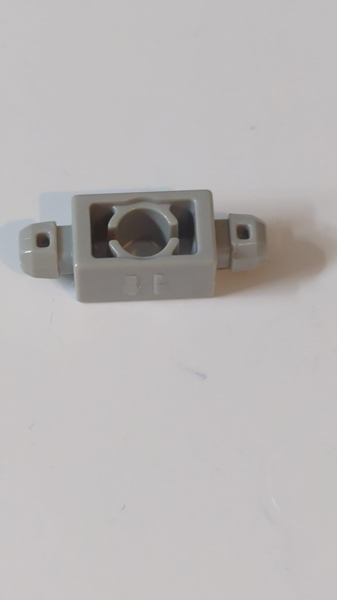 1x3 Znap-Verbinder axial, 2-fach althellgrau