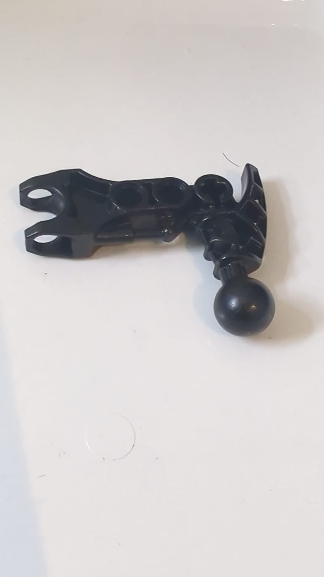 Bionicle-Arm Av-Matoran mit Kugelgelenk und Kugelpfanne schwarz