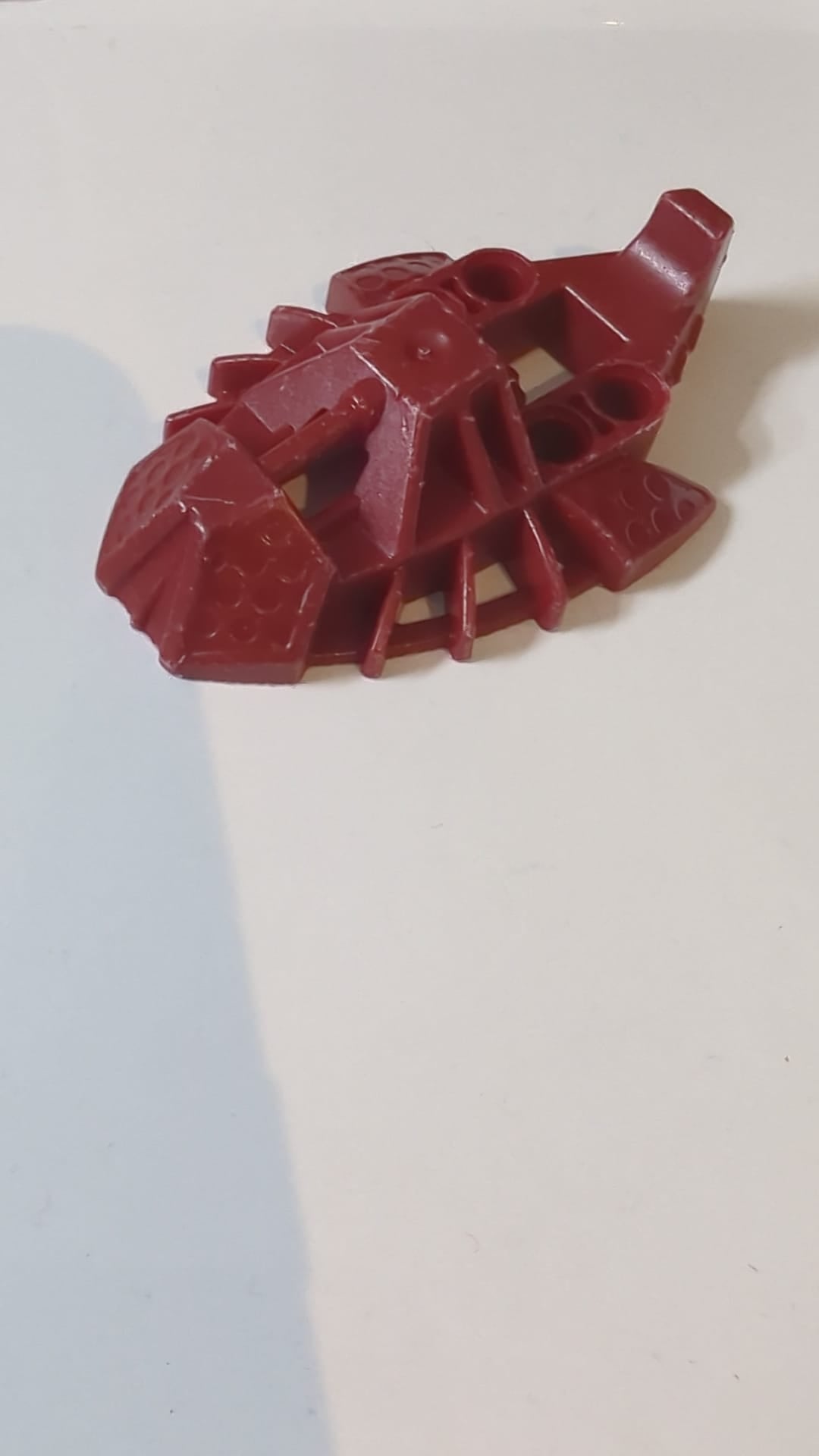 Bionicle Fuß Toa Inika Elliptical dunkelrot