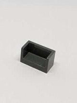 NEU Paneel 1 x 2 x 1 runden Ecken 2 Seiten neudunkelgrau
