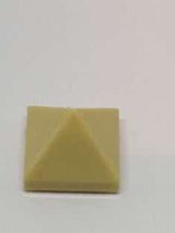 NEU Steigung 45 1 x 1 x 2/3 Convex Pyramide beige