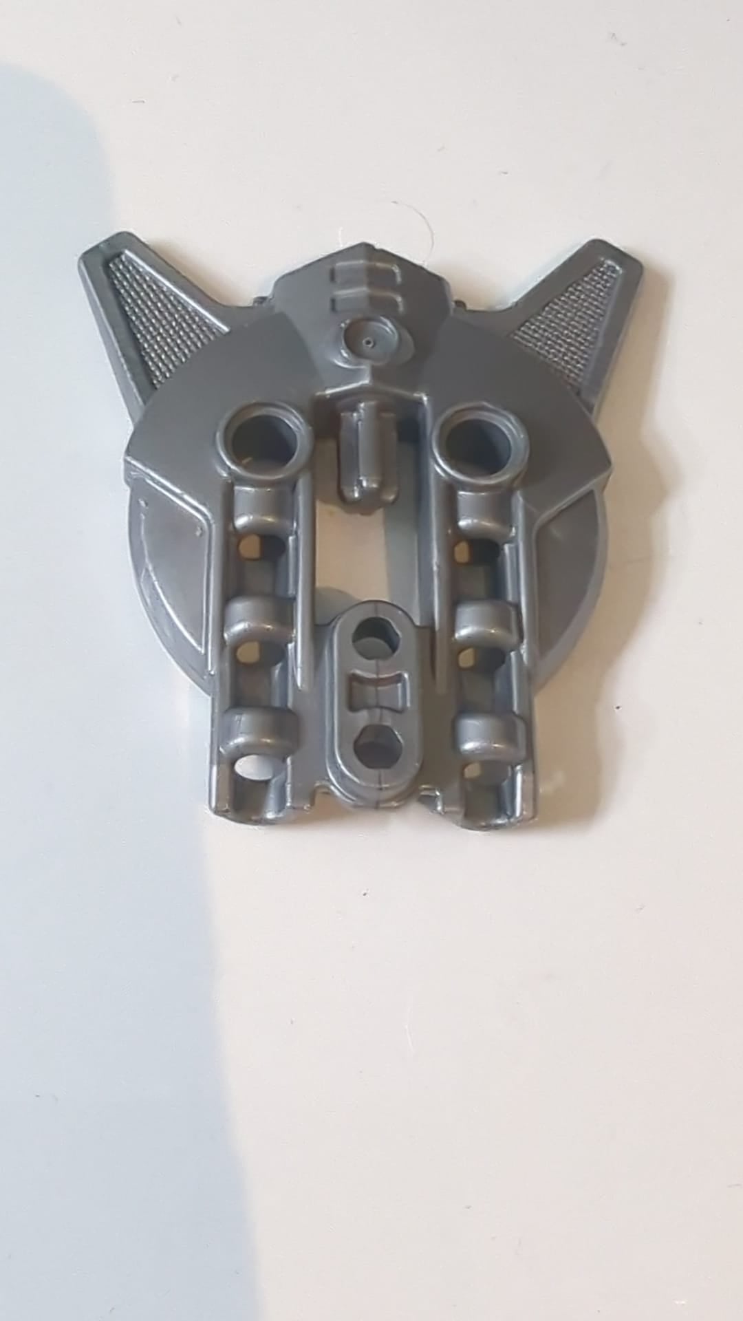 Hero Factory Schild, Typ 2 pearlsilber