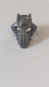 Bionicle Maske Skull Narrow pearlsilber