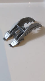 Bionicle-Fuß Mistika mit Klaue und Achse pearlsilber