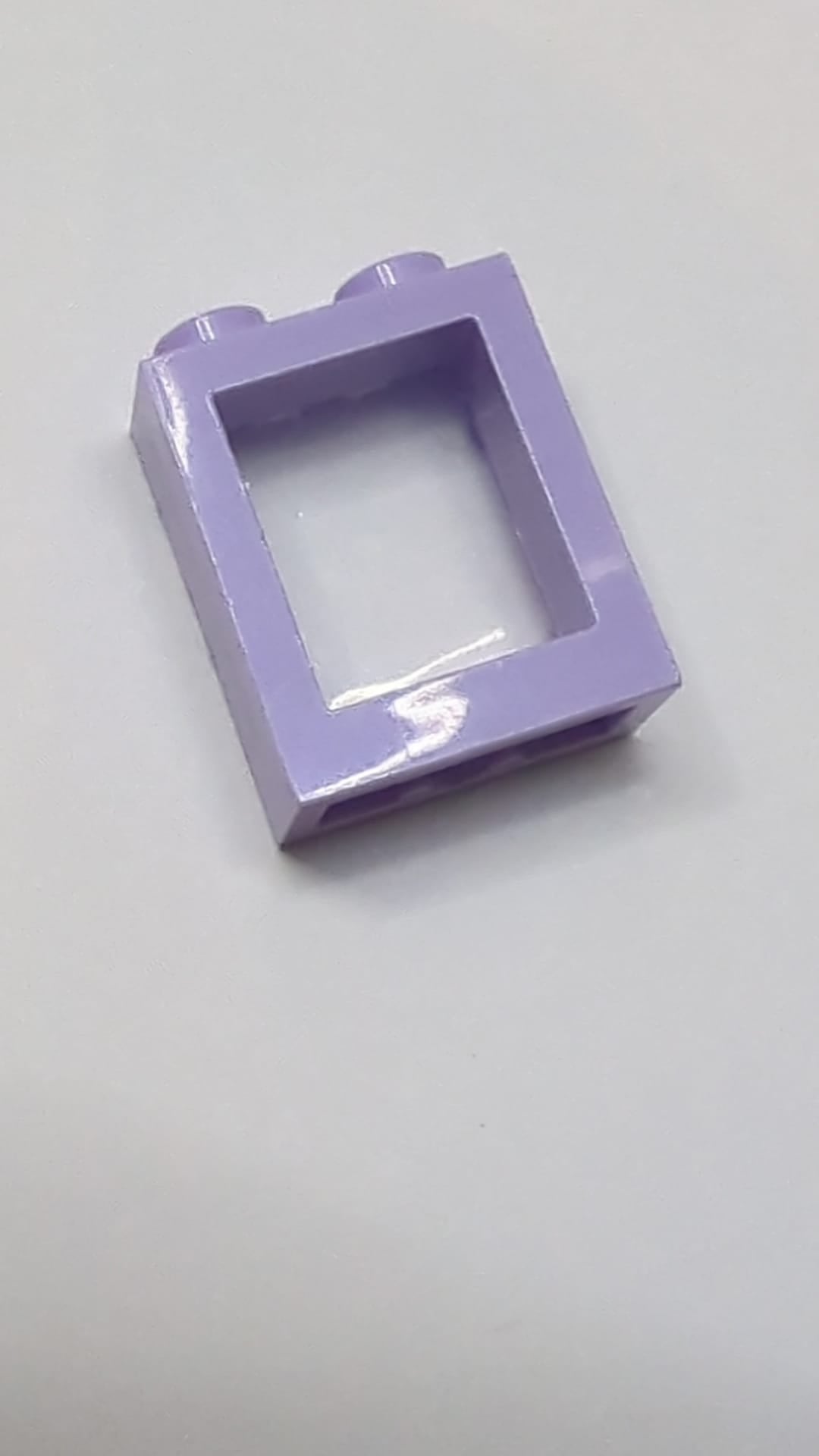 1x2x2 Fenster flache Front helllavendel