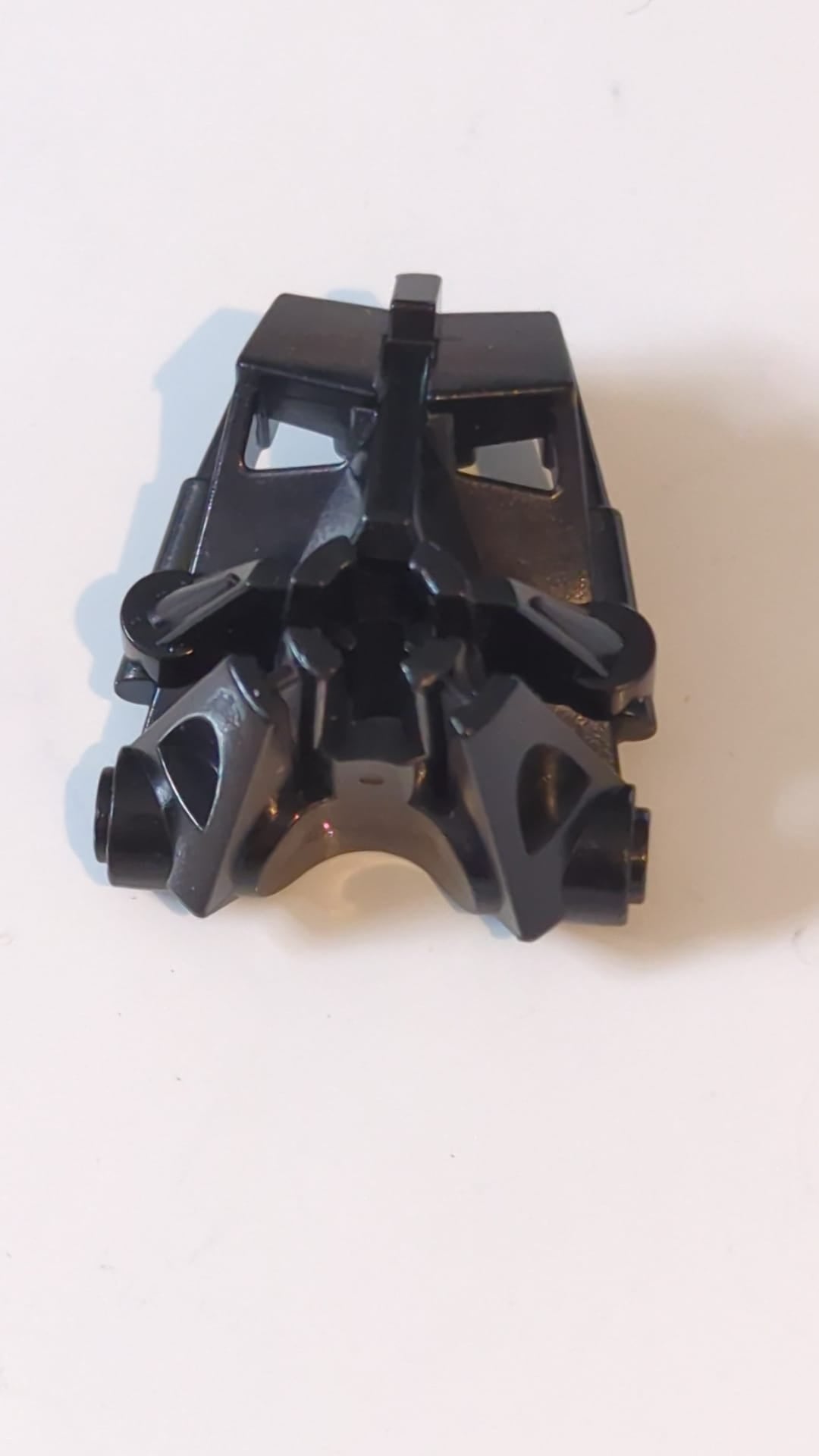 3x4x1 2/3 Bionicle-Kopf-Verbindungsblock schwarz