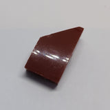NEU Fliese gebogen Keil 2 x 1 x 2/3 Links dunkelrot