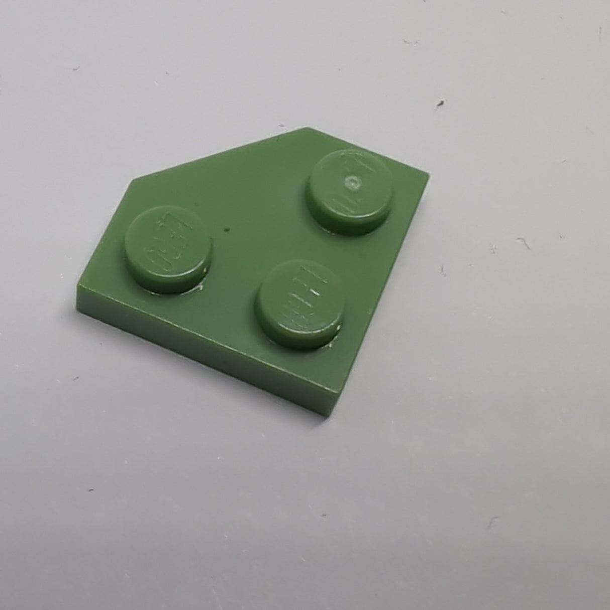 NEU Keilplatte 2 x 2  Eckplatte sandgrün