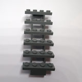 NEU Treppe 7 x 4 x 6 offene Stufen neudunkelgrau