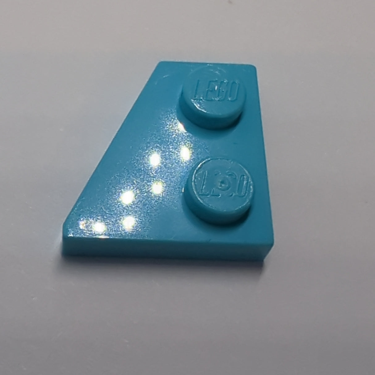 NEU Flügelplatte 2 x 2 Links azur (medium)