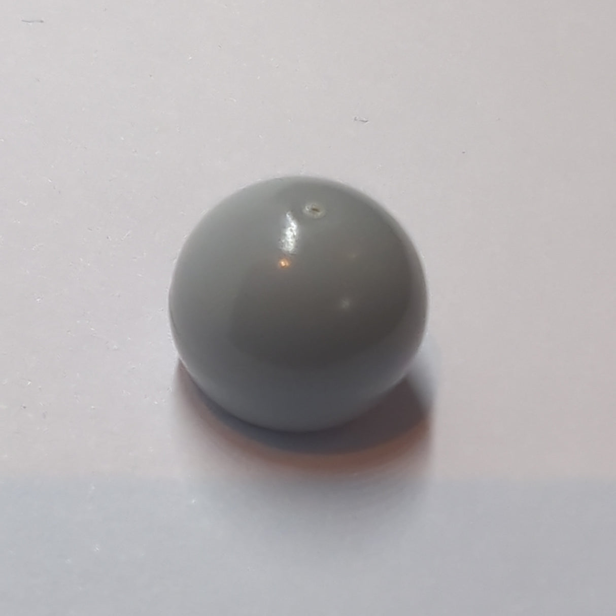 Technik Kugel mit Kreuzloch 10,2 neuhellgrau light bluish gray