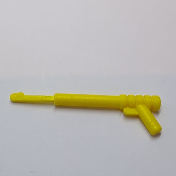 Minifig, Waffe Harpune 5M mit Abzug und Speer gelb yellow