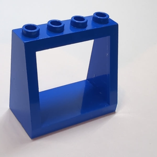 2x4x3 Windschutzscheiben offene Noppen Rahmen blau blue