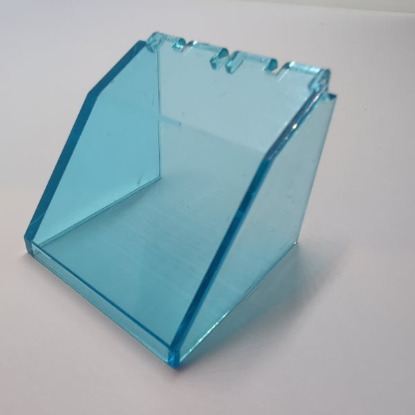 4x4x3 Windschutzscheibe Vordach transparent hellblau trans light blue