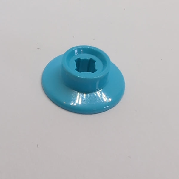 Zugrad klein, Hole Notched for Wheels Holder Pin azur medium azure